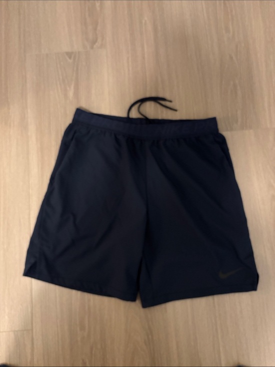 Nike Other - Nike Pro Men's Navy Athletic Shorts. Right zip pocket. Size Large.
